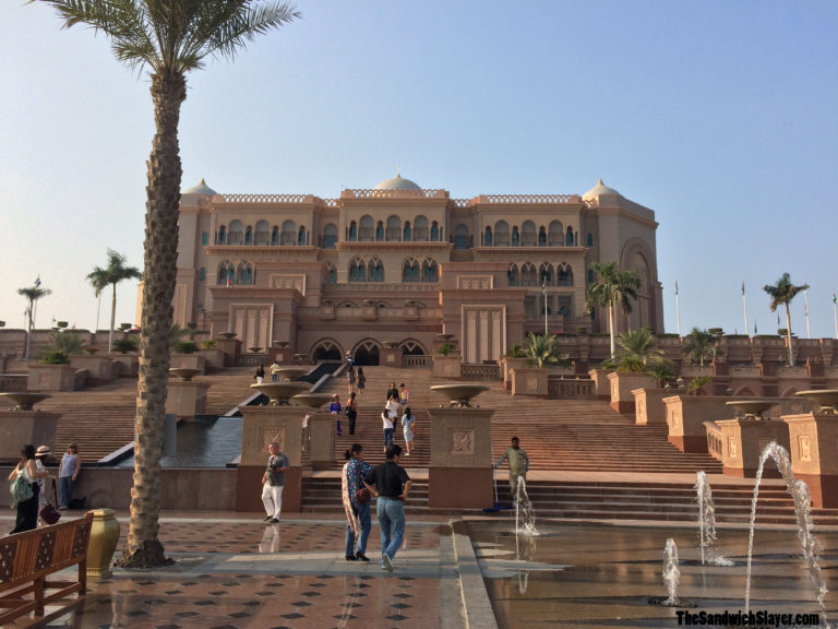 Emirates Palace, Abu Dhabi UAE - The Sandwich Slayer