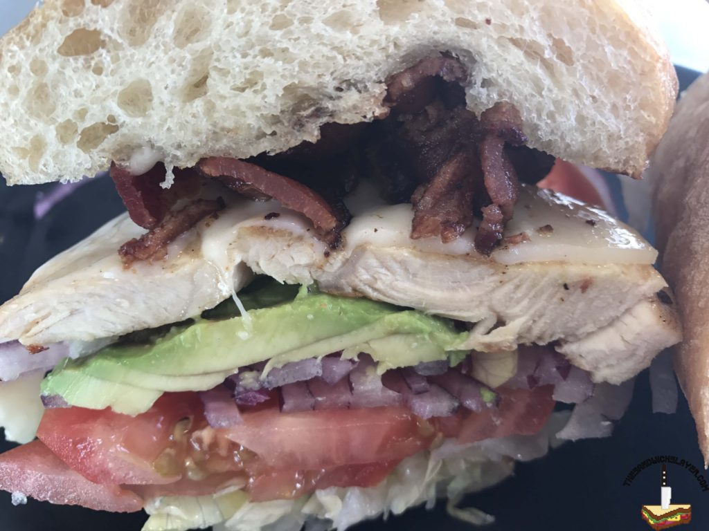 Rooster Cafe chicken sandwich