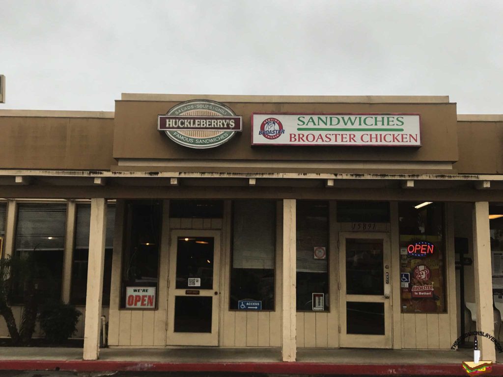 Huckleberry's famous sandwiches store front