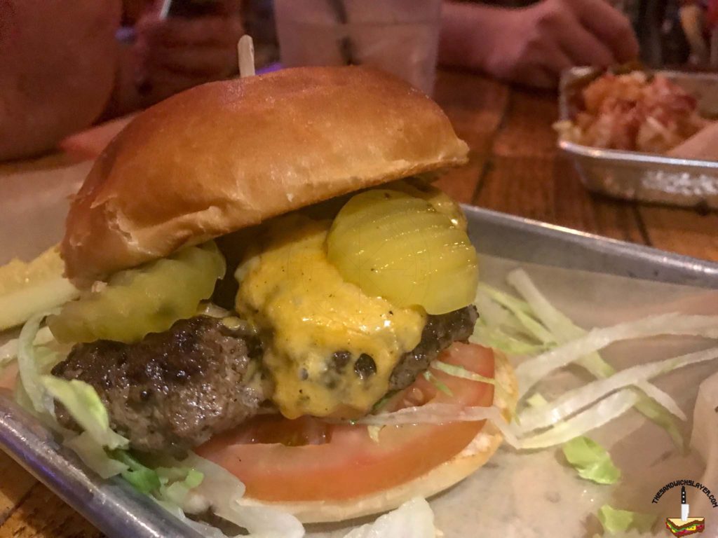 The single wide burger from Trailer Park after Dark