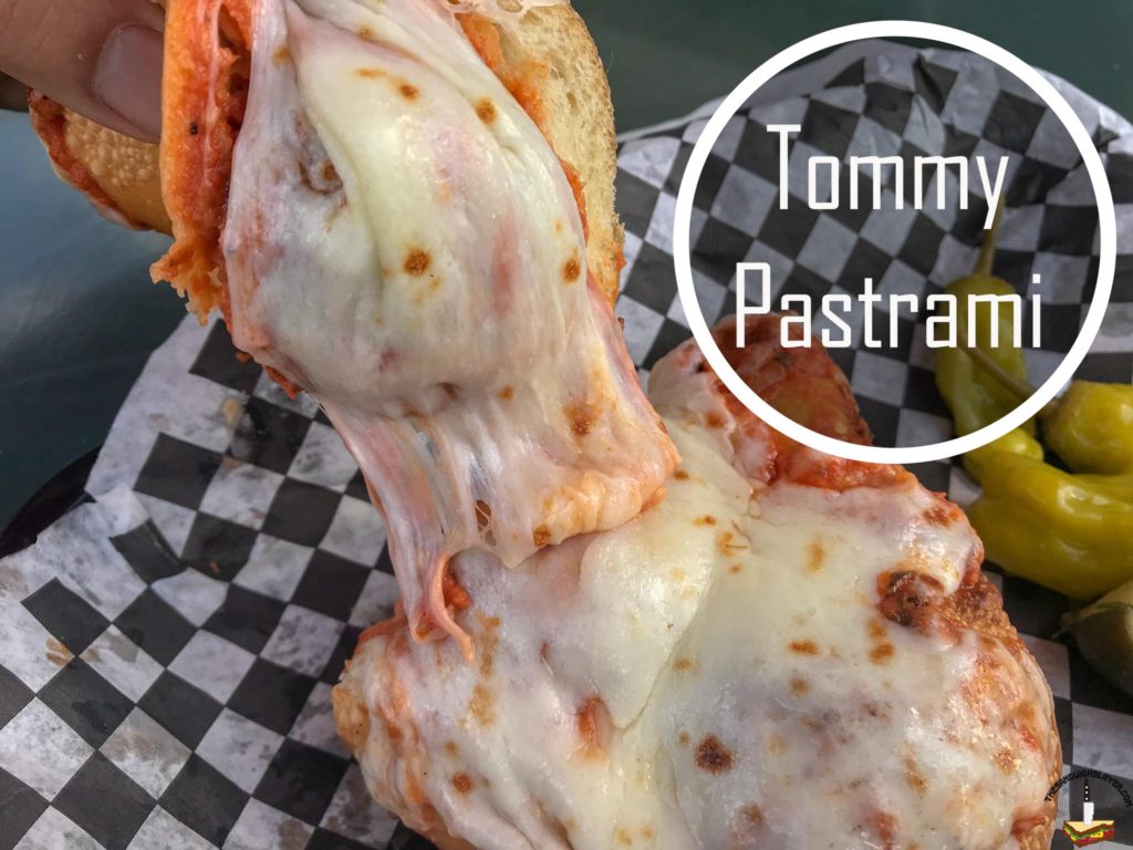 Tommy Pastrami Meatball sub