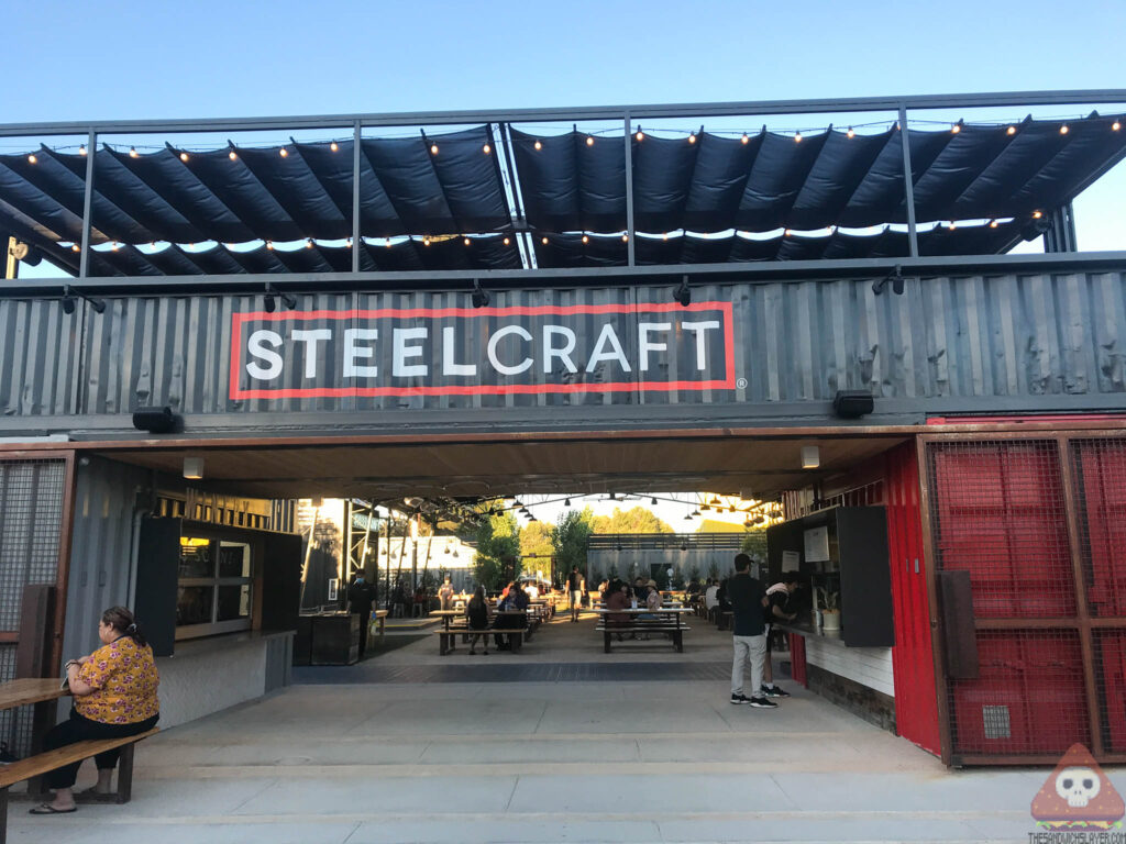 The open air concept at steelcraft in Garden Grove